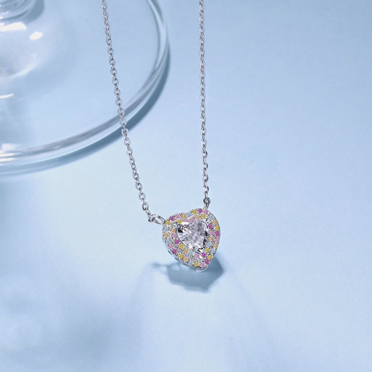 [XXX]Exquisite Heart Shape Necklace