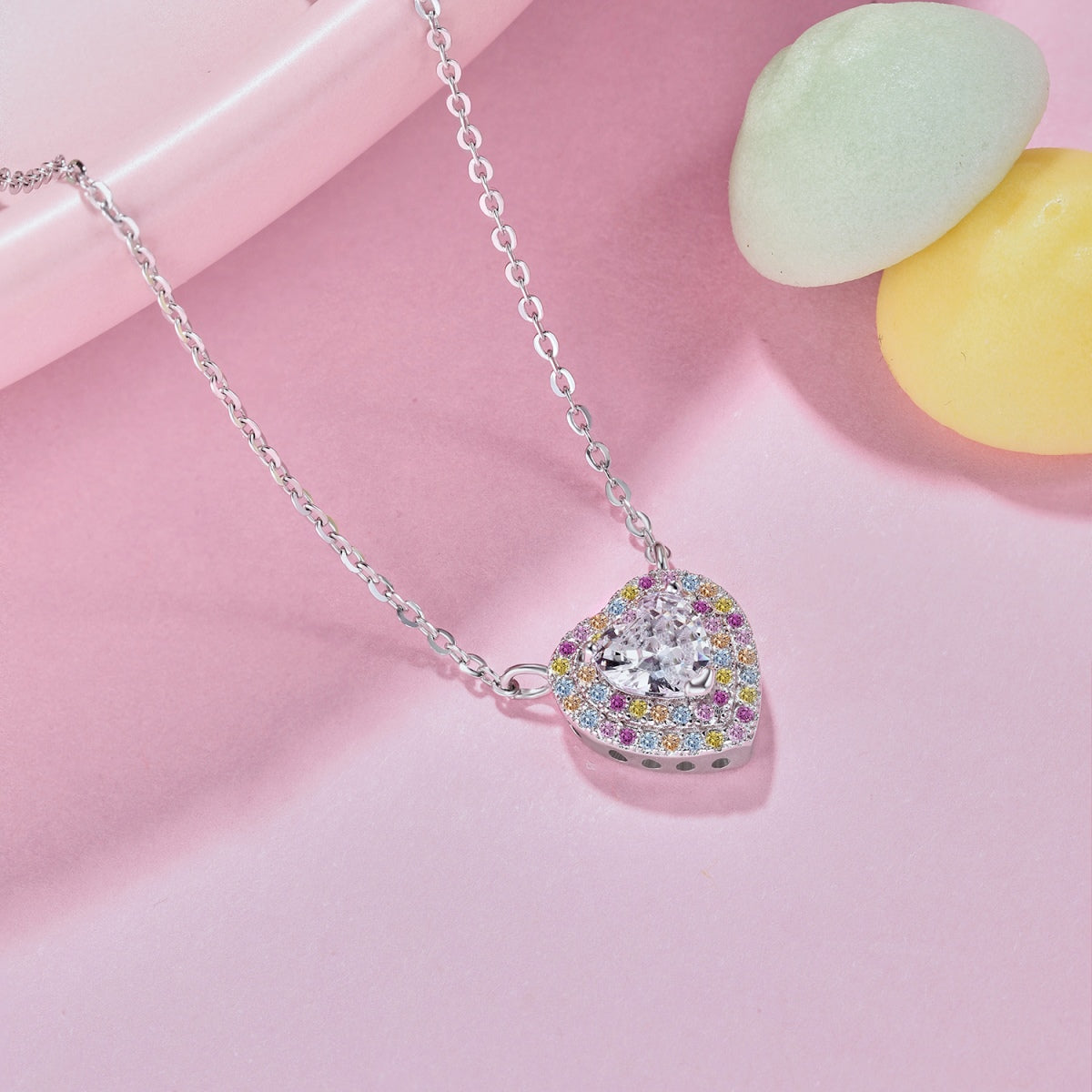 [XXX]Exquisite Heart Shape Necklace