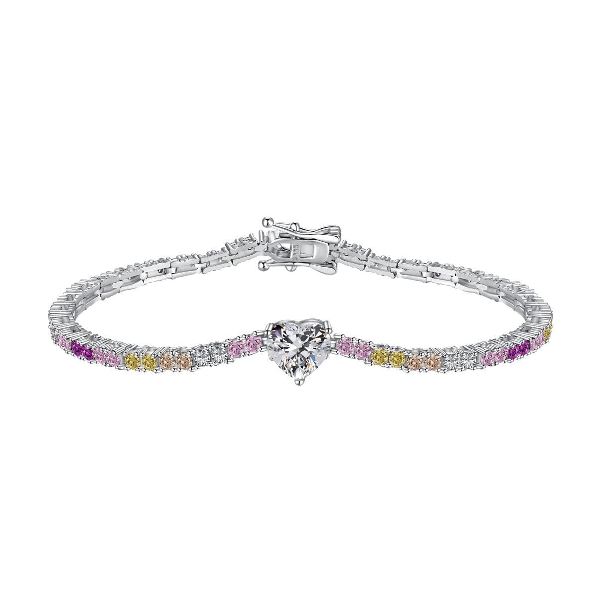 [XXX]Pulsera delicada con forma de corazón romántico para amantes