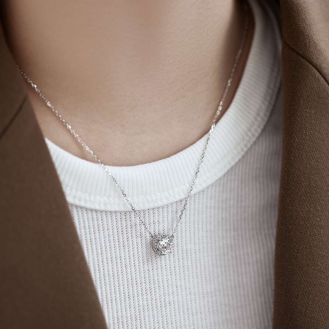 [XXX]Luxurious Round Cut Necklace