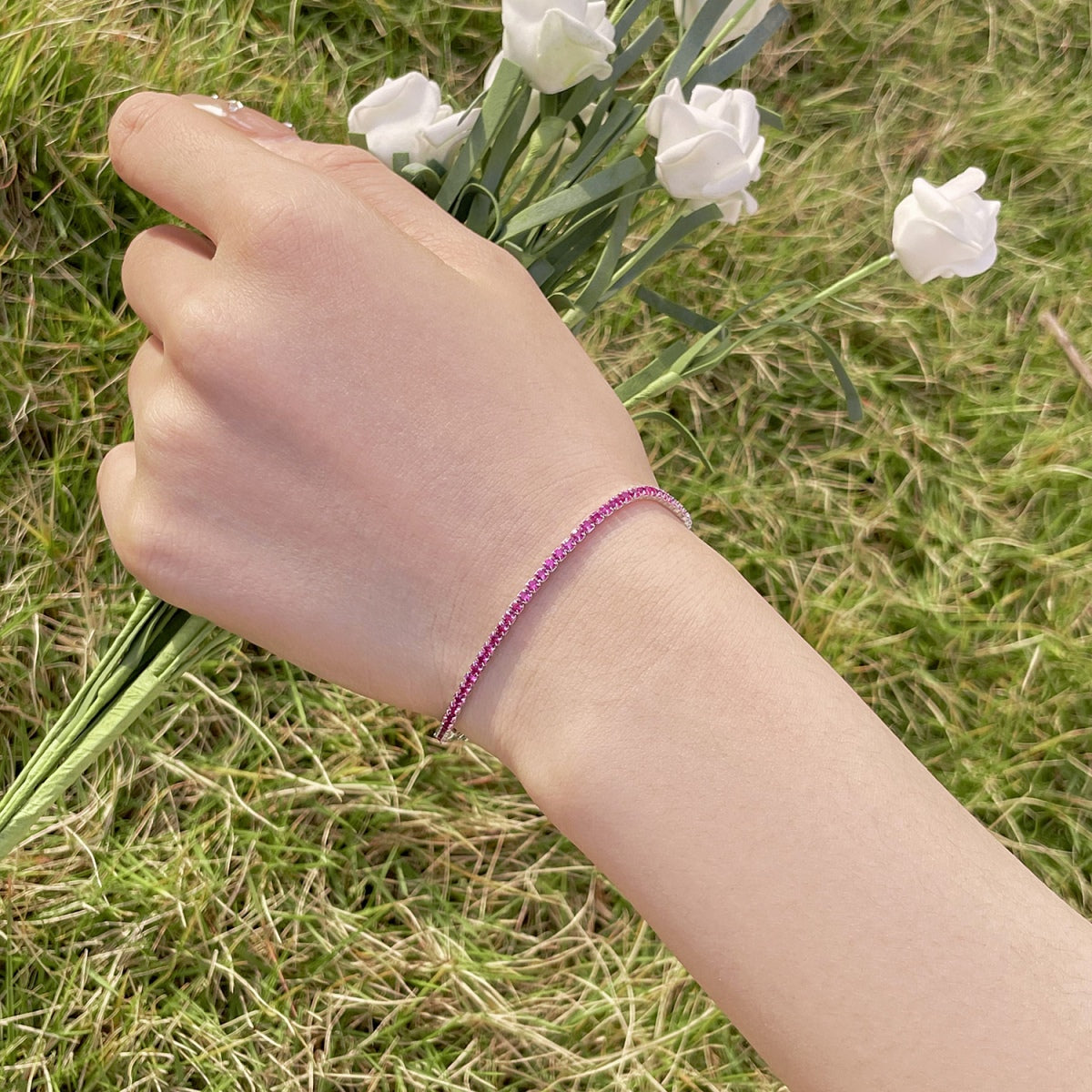 [XXX]Bracelet de fête rond coloré et rayonnant