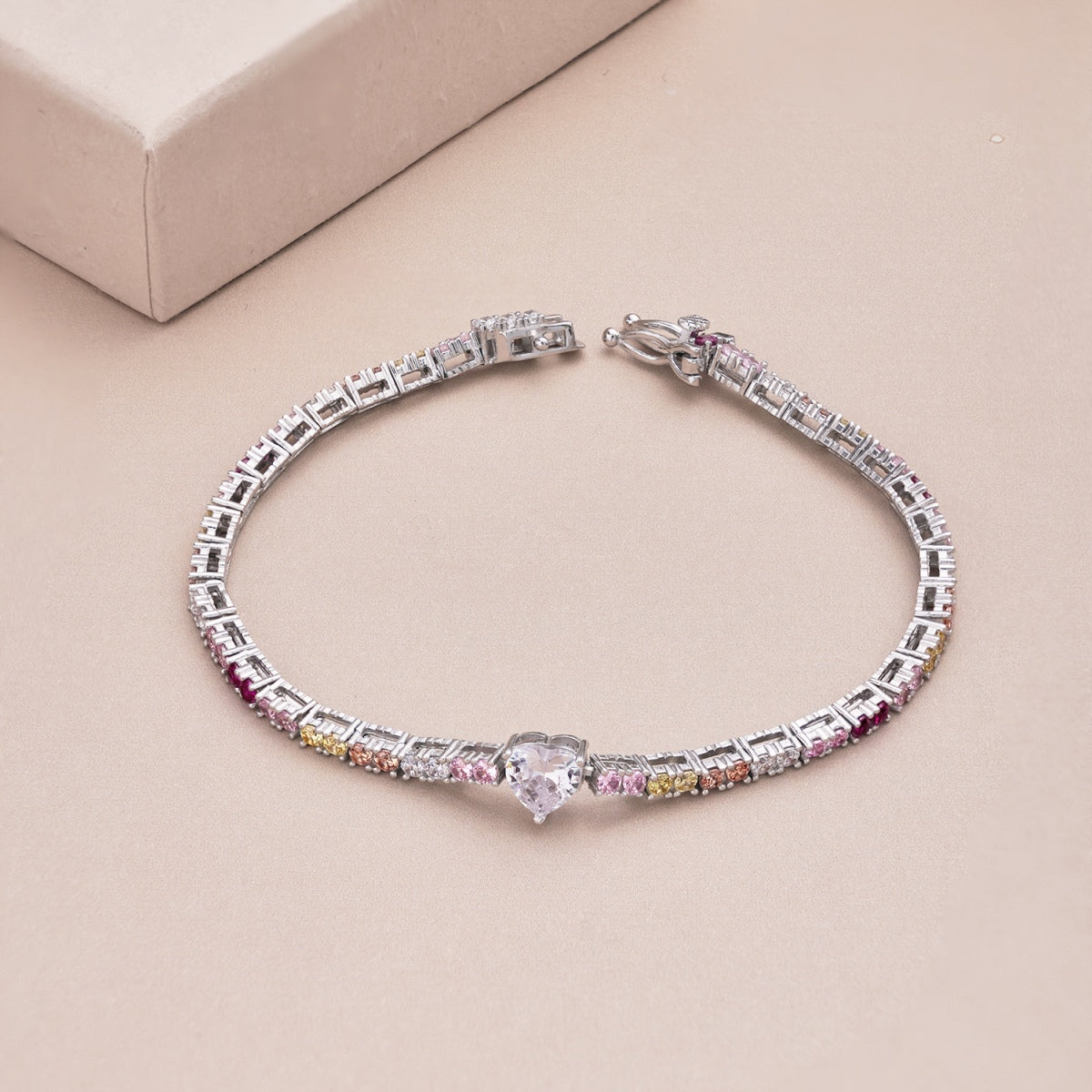 [XXX]Pulsera delicada con forma de corazón romántico para amantes