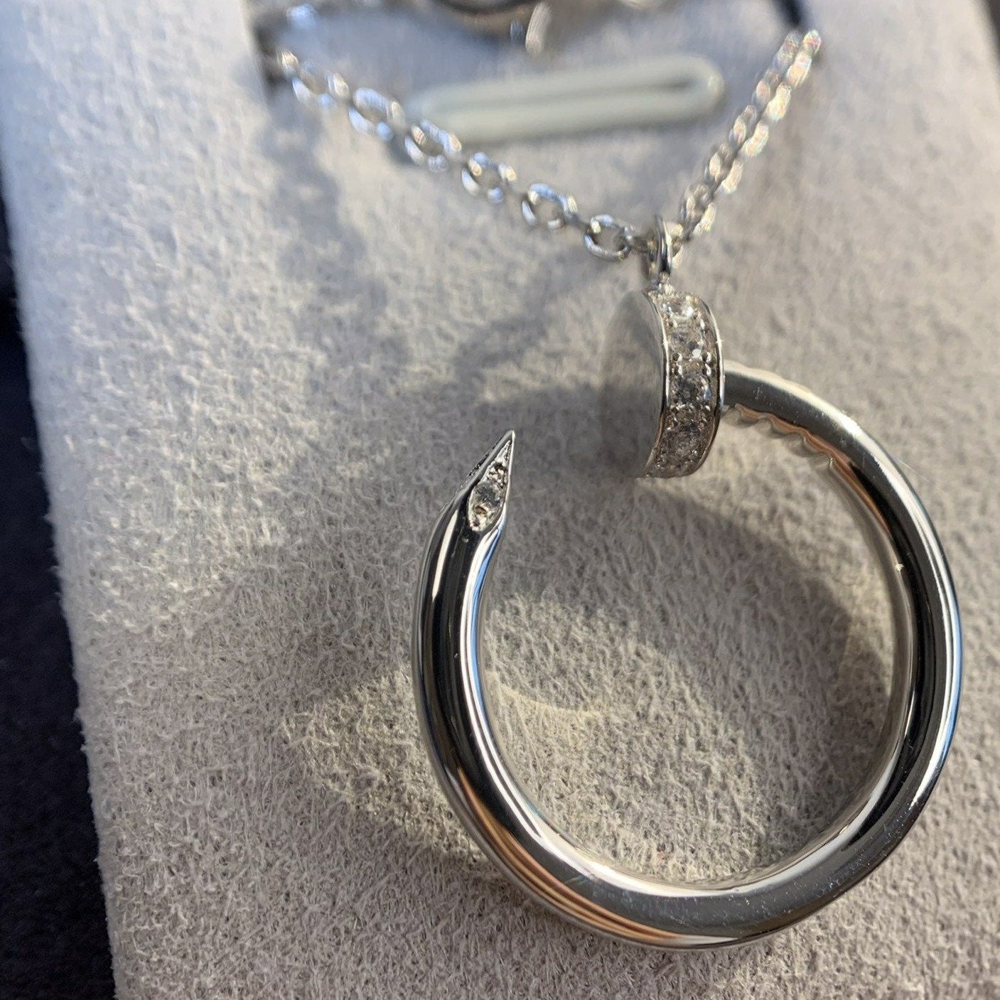 [TRENDS]JUSTE NECKLACE SILVER