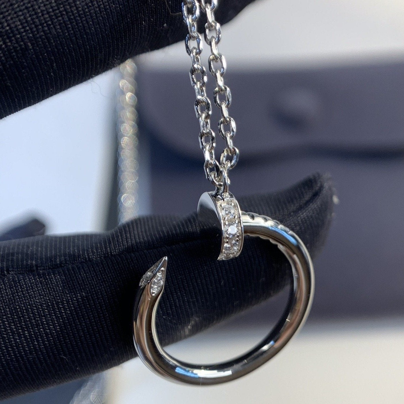 [TRENDS]JUSTE NECKLACE SILVER