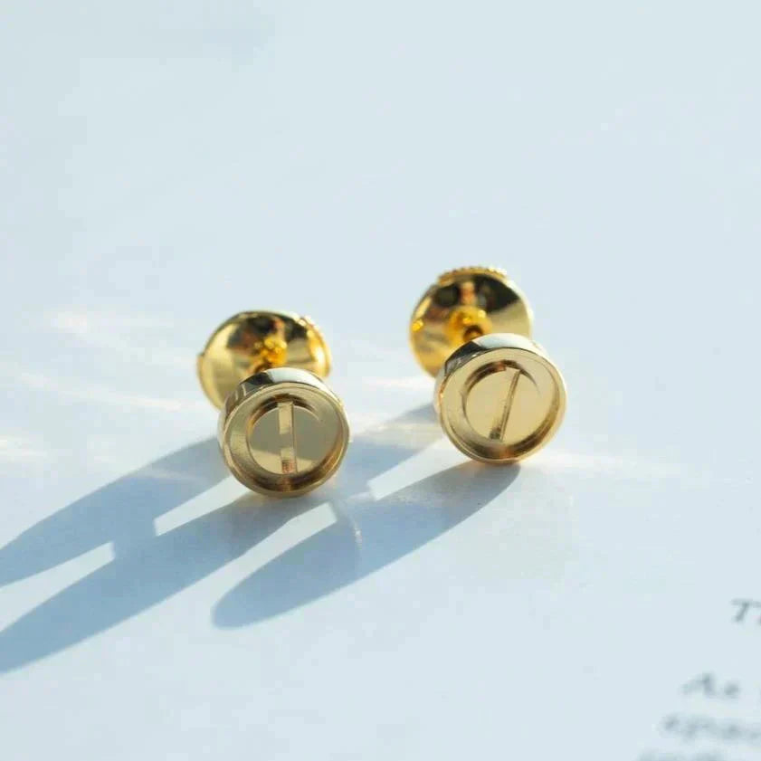 [TENDENCIAS]PENDIENTES LOVE ORO 10MM