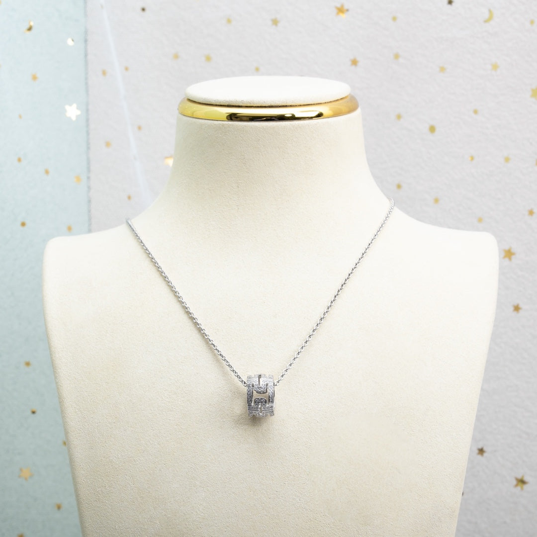 [TENDANCES] COLLIER PARENTESI ARGENT DIAMANT