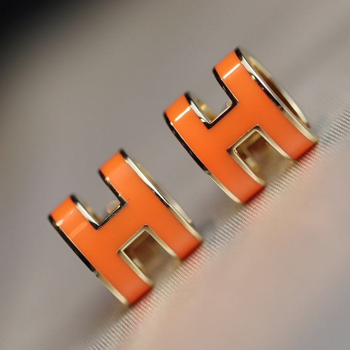 [TENDENCIAS]PENDIENTES MINI POP H NARANJA