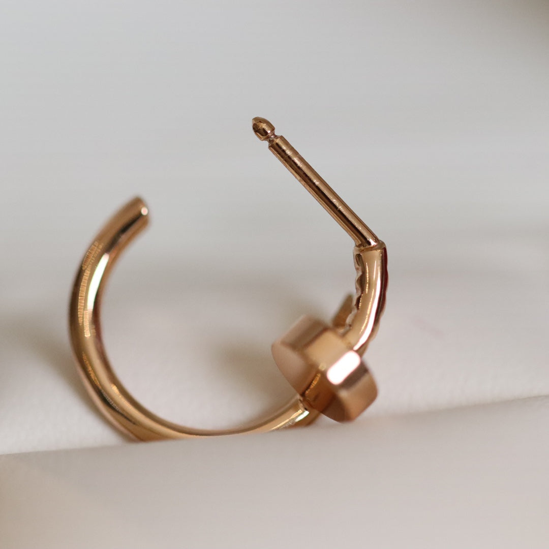 [TRENDS]JUSTE EARRINGS PINK GOLD