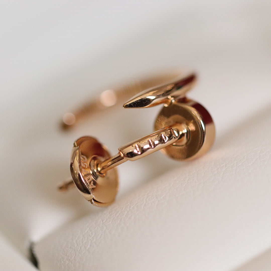 [TRENDS]JUSTE EARRINGS PINK GOLD