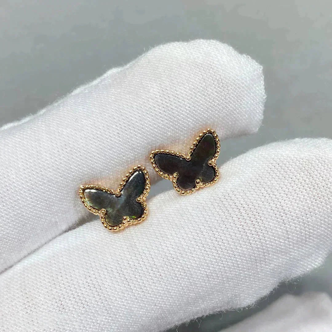 [TENDENCIAS] PENDIENTES MARIPOSA DE MOPA OSCURA