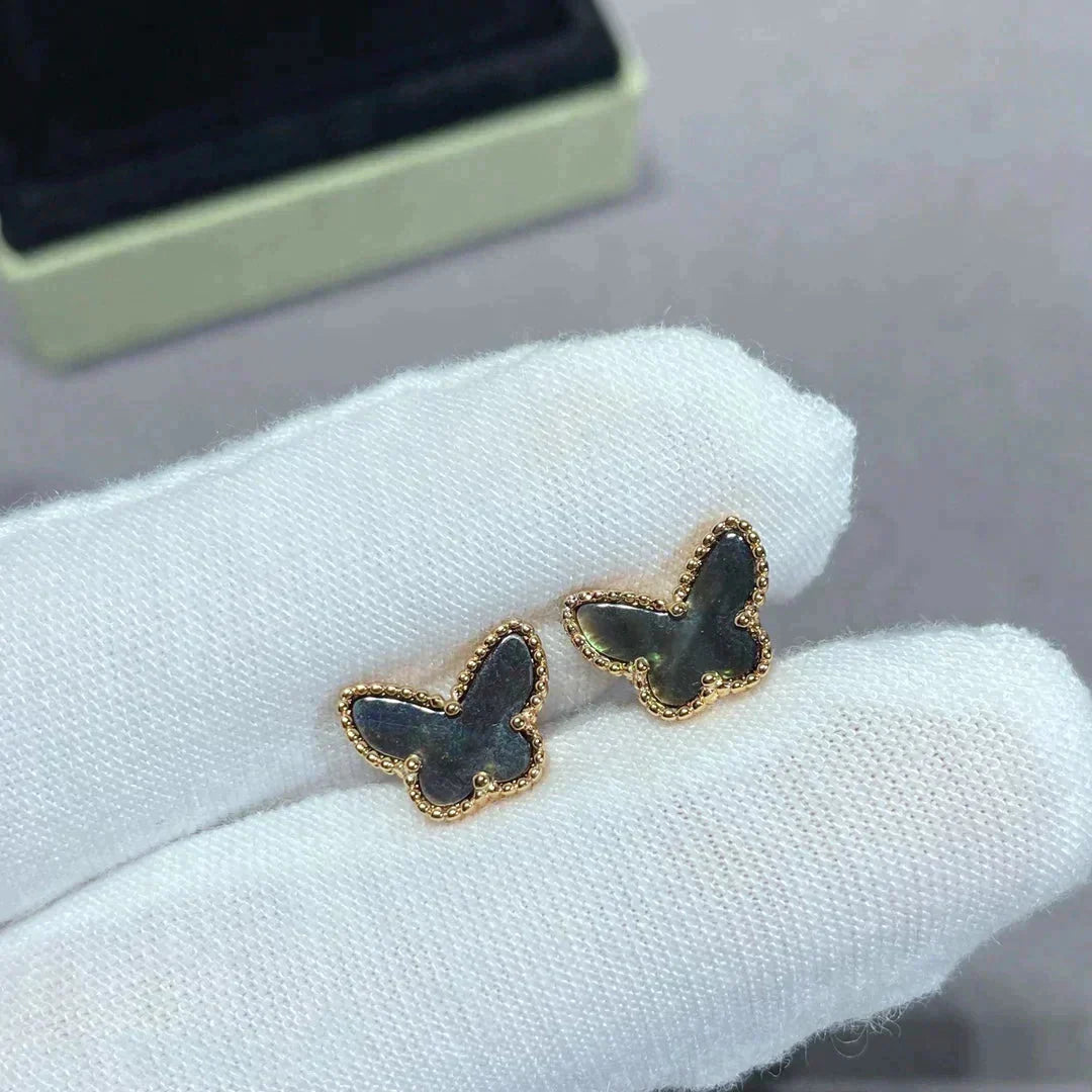 [TRENDS]BUTTERFLY DARK MOP  EARRINGS