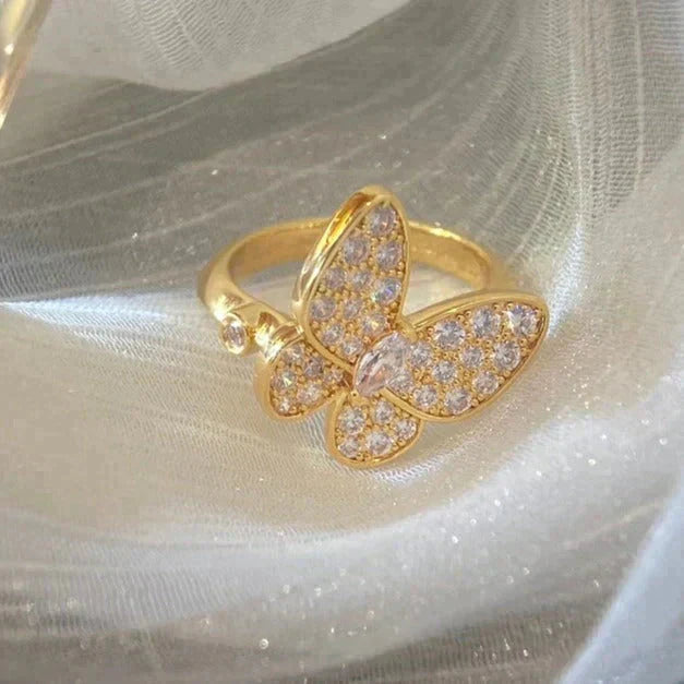 [TENDANCES] BAGUE PAPILLON EN DIAMANT