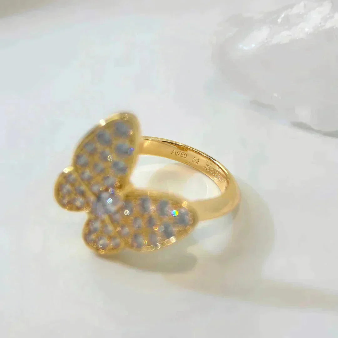 [TENDANCES] BAGUE PAPILLON EN DIAMANT