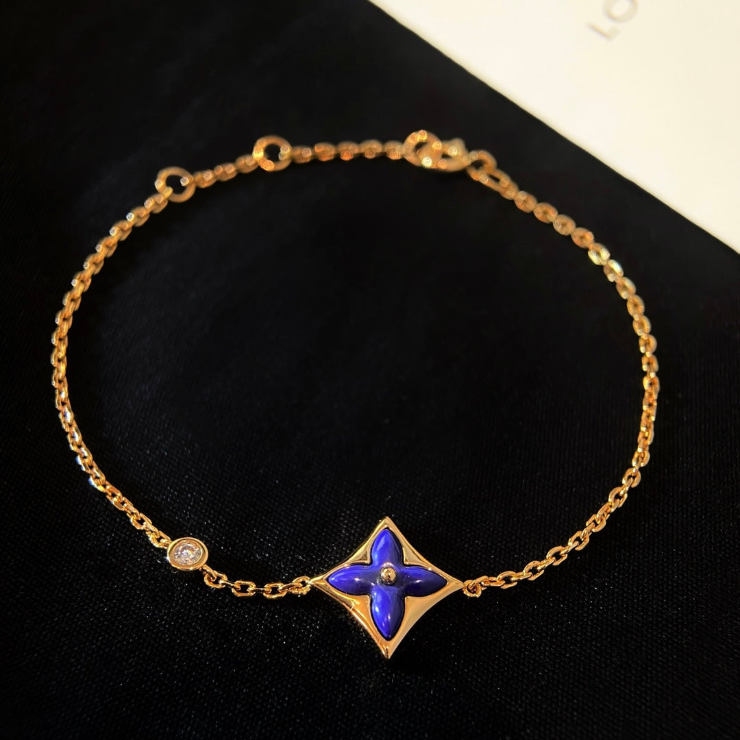 [TENDENCIAS] PULSERA COLOR STAR ORO ROSA CON DIAMANTES