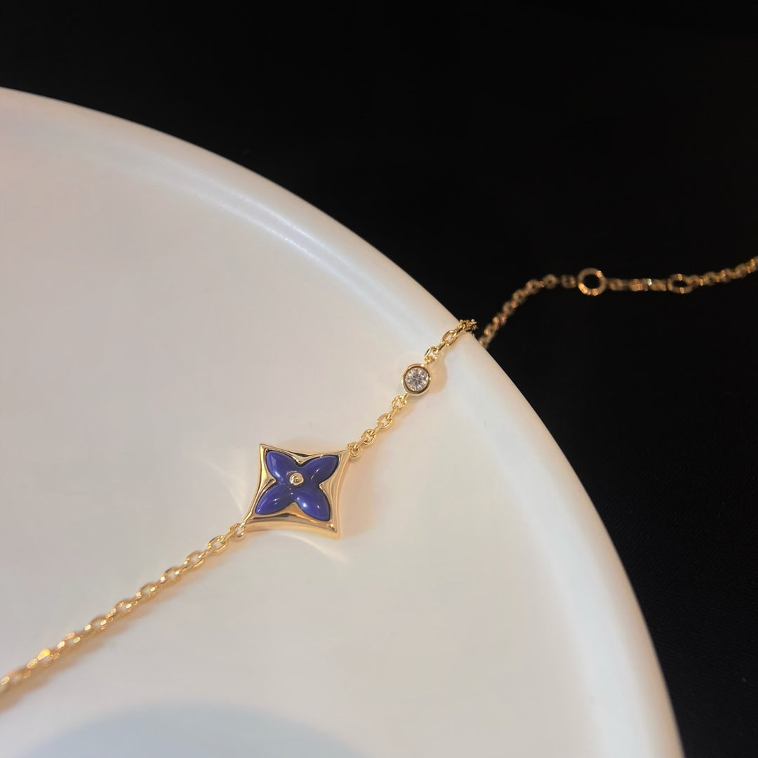 [TENDENCIAS] PULSERA COLOR STAR ORO ROSA CON DIAMANTES