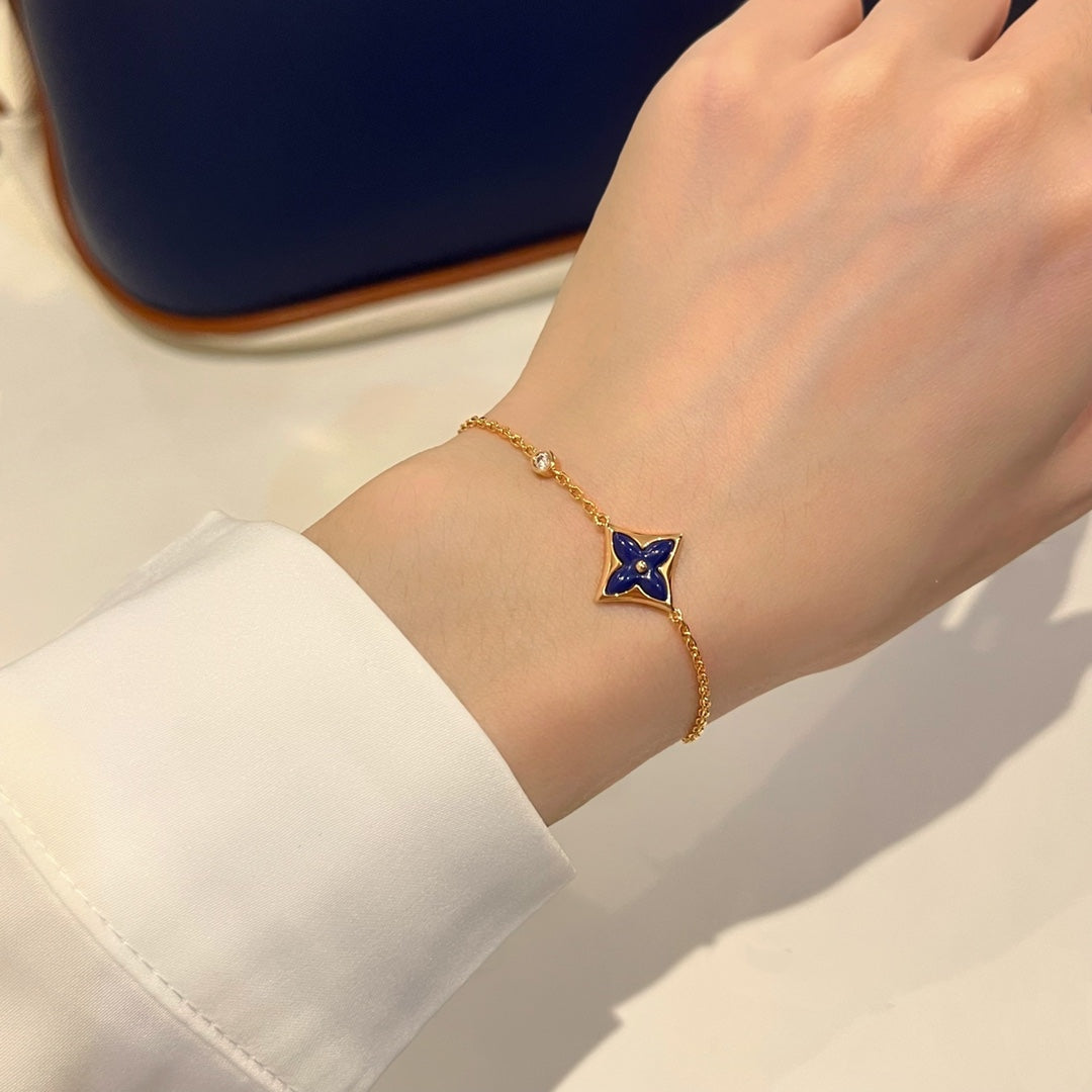 [TENDENCIAS] PULSERA COLOR STAR ORO ROSA CON DIAMANTES