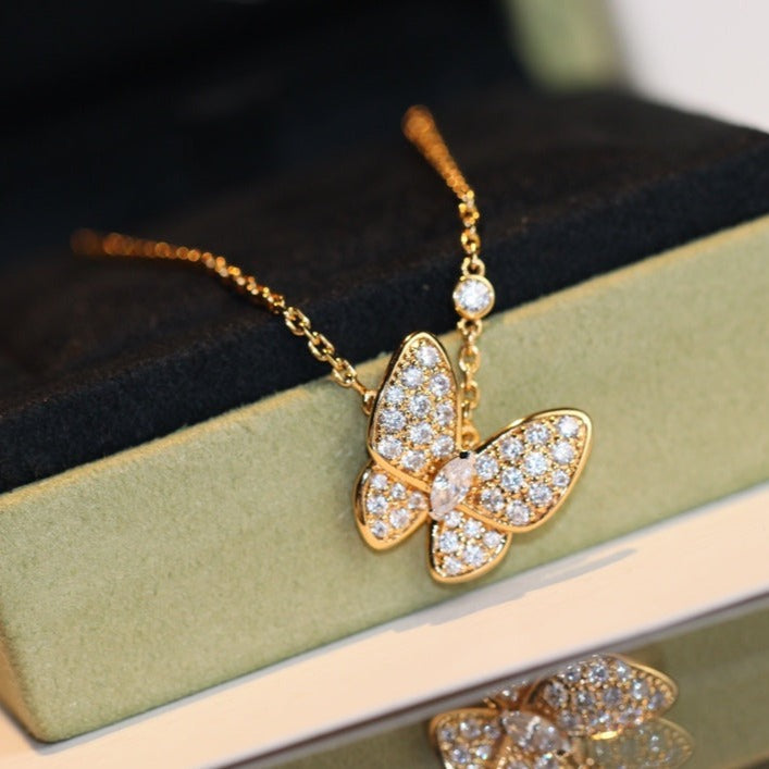 [TENDANCES] COLLIER PAPILLON EN DIAMANT