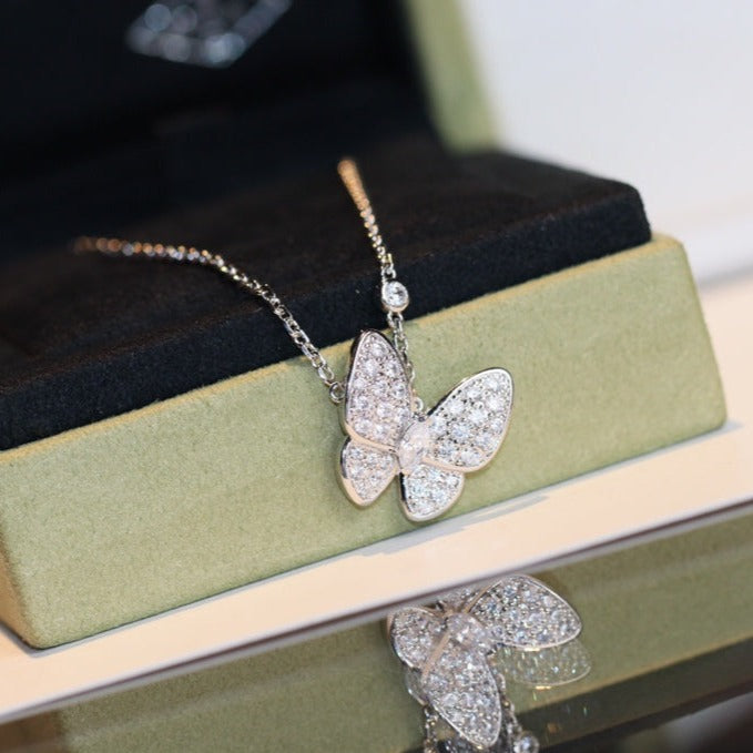 [TENDANCES] COLLIER PAPILLON EN DIAMANT