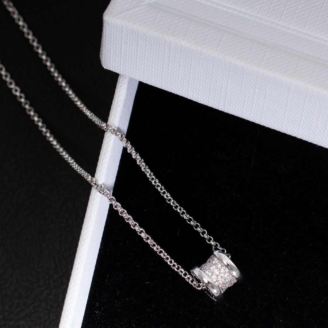 [TRENDS]ZERO 1 SILVER DIAMOND NECKLACE