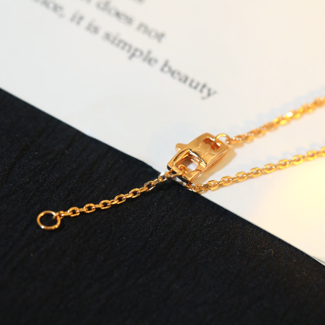 [TRENDS]STAR AND SUN DIAMOND PINK GOLD NECKLACE