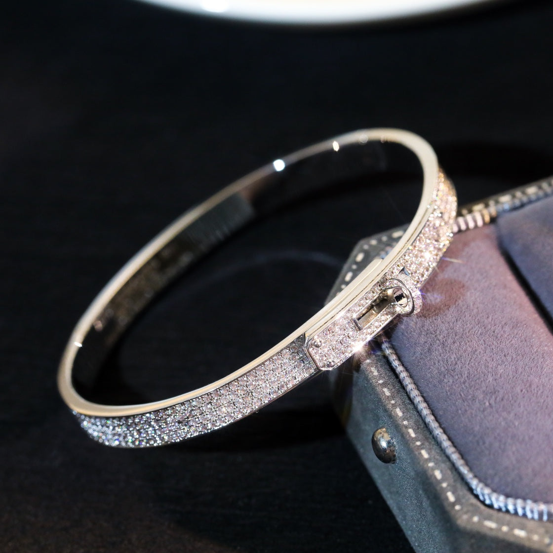 [TRENDS]KELLY BRACELET DIAMOND PAVED