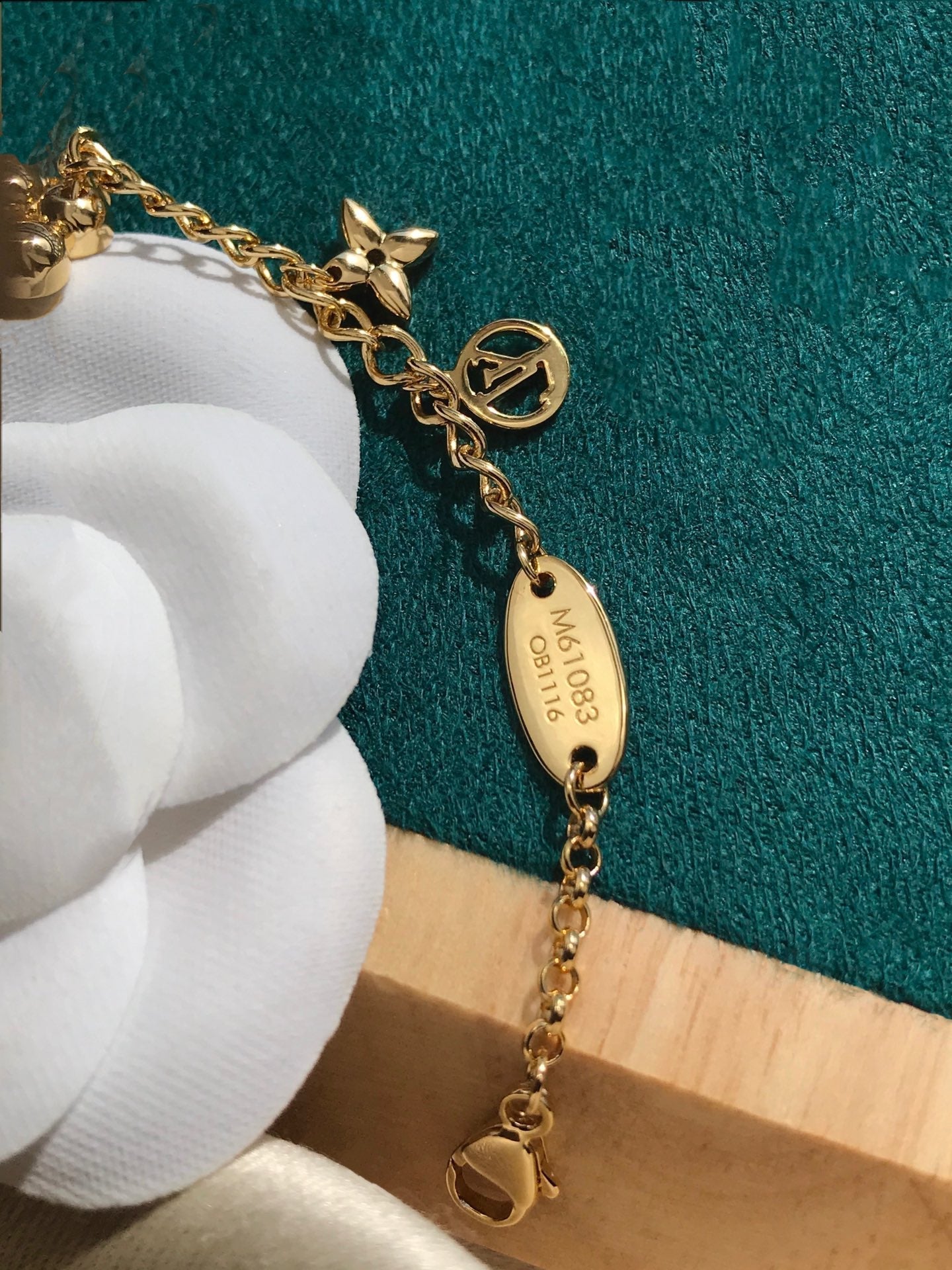 [TENDENCIAS] PULSERA DE MOP EN ORO ROSA FLORECIENTE