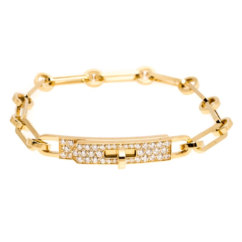 [TENDENCIAS]PULSERA DE CADENA MODELO PEQUEÑO DIAMANTE