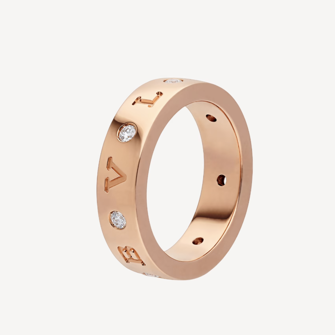 [TENDENCIAS] ANILLO ZERO 1 ESSENTIAL DE ORO ROSA CON DIAMANTES