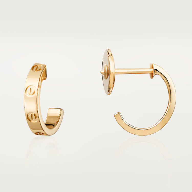 [TENDENCIAS]PENDIENTES LOVE ORO ROSA 2,65MM 