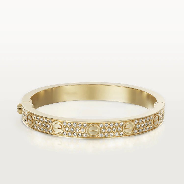 [Tendencias] PULSERA LOVE DE 6,1 MM CON PAVÉ DE DIAMANTES 