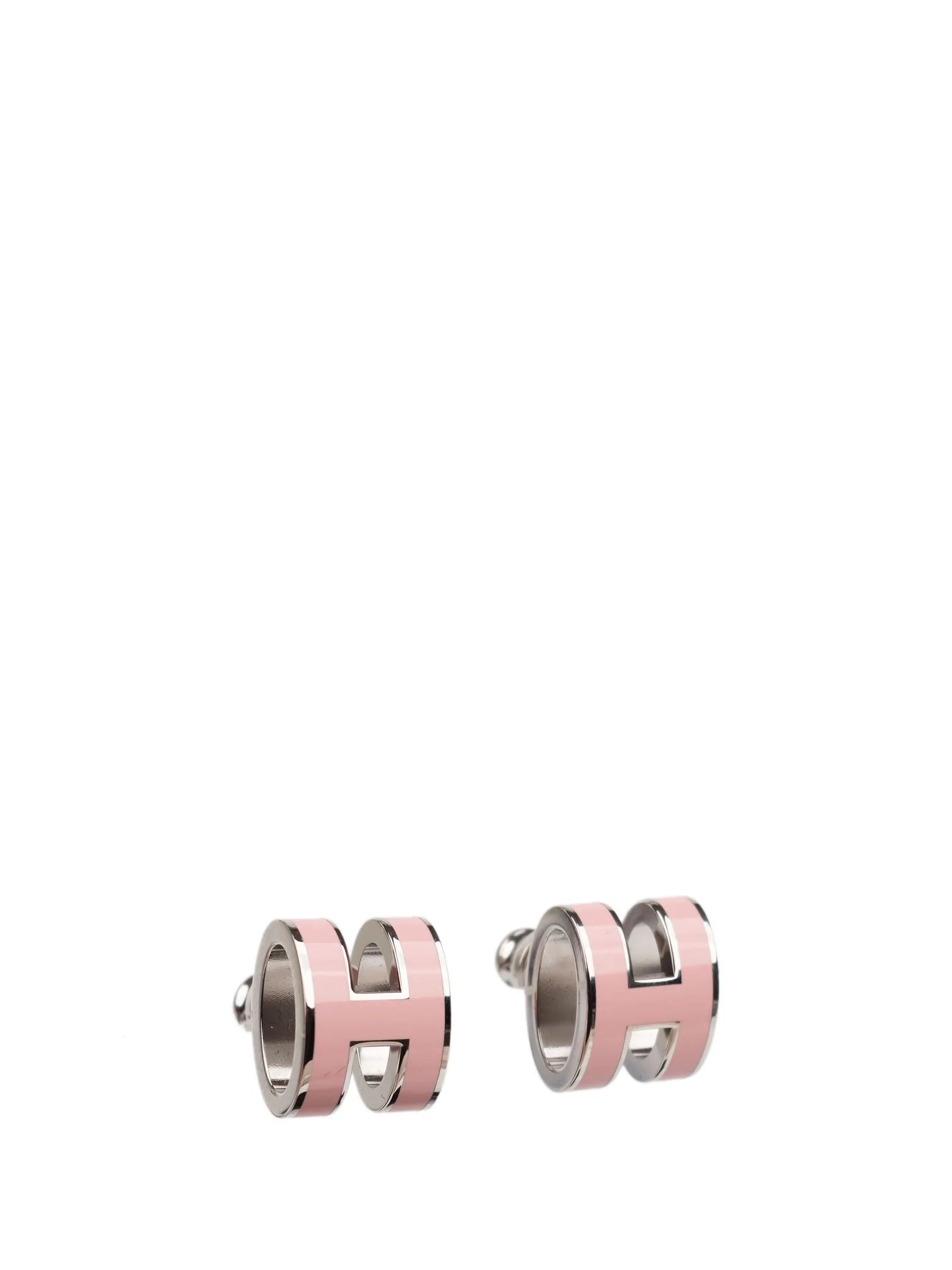 [TENDENCIAS]MINI POP H PENDIENTES PLATA ROSA