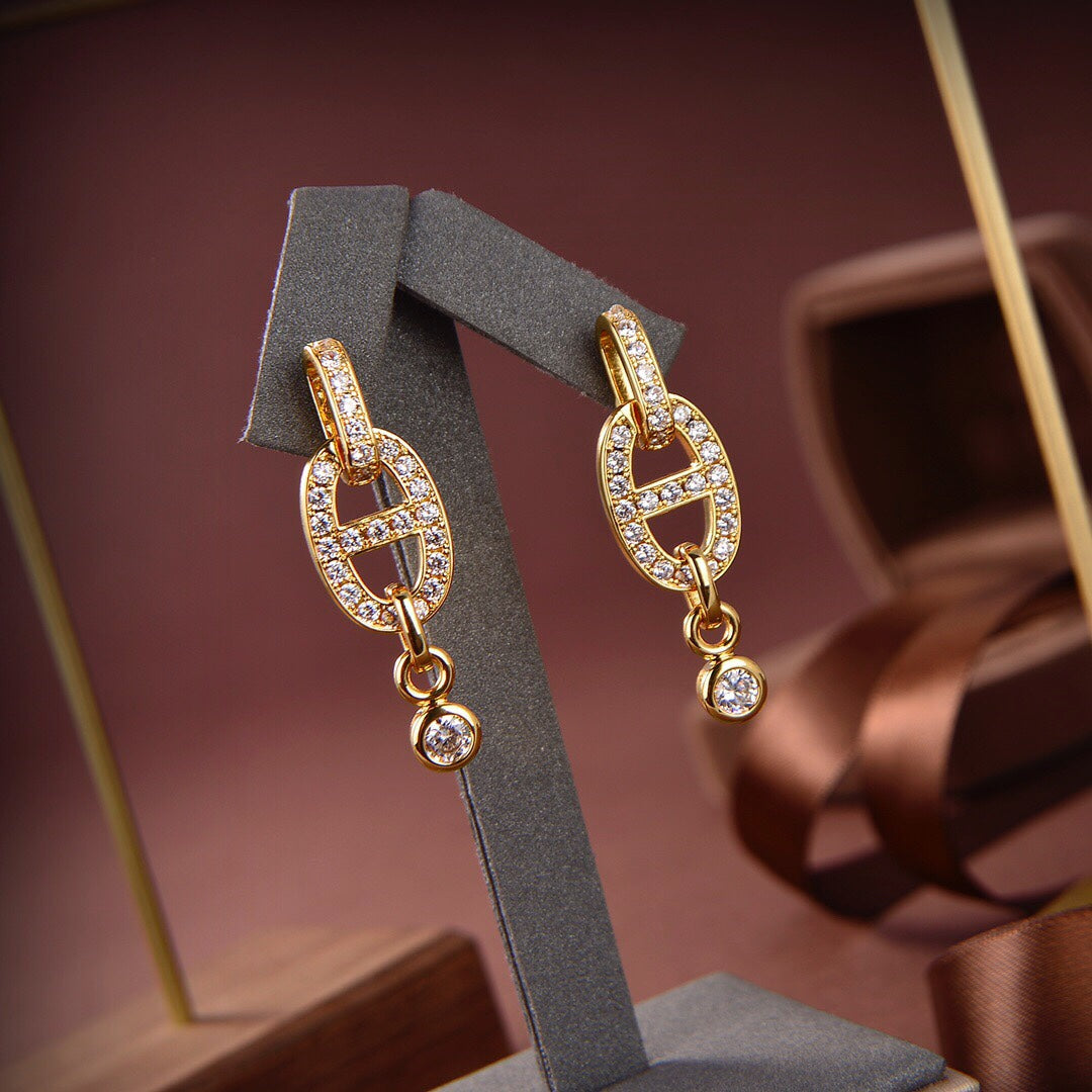 [TENDENCIAS]PENDIENTES DE DIAMANTES HM CHAINE