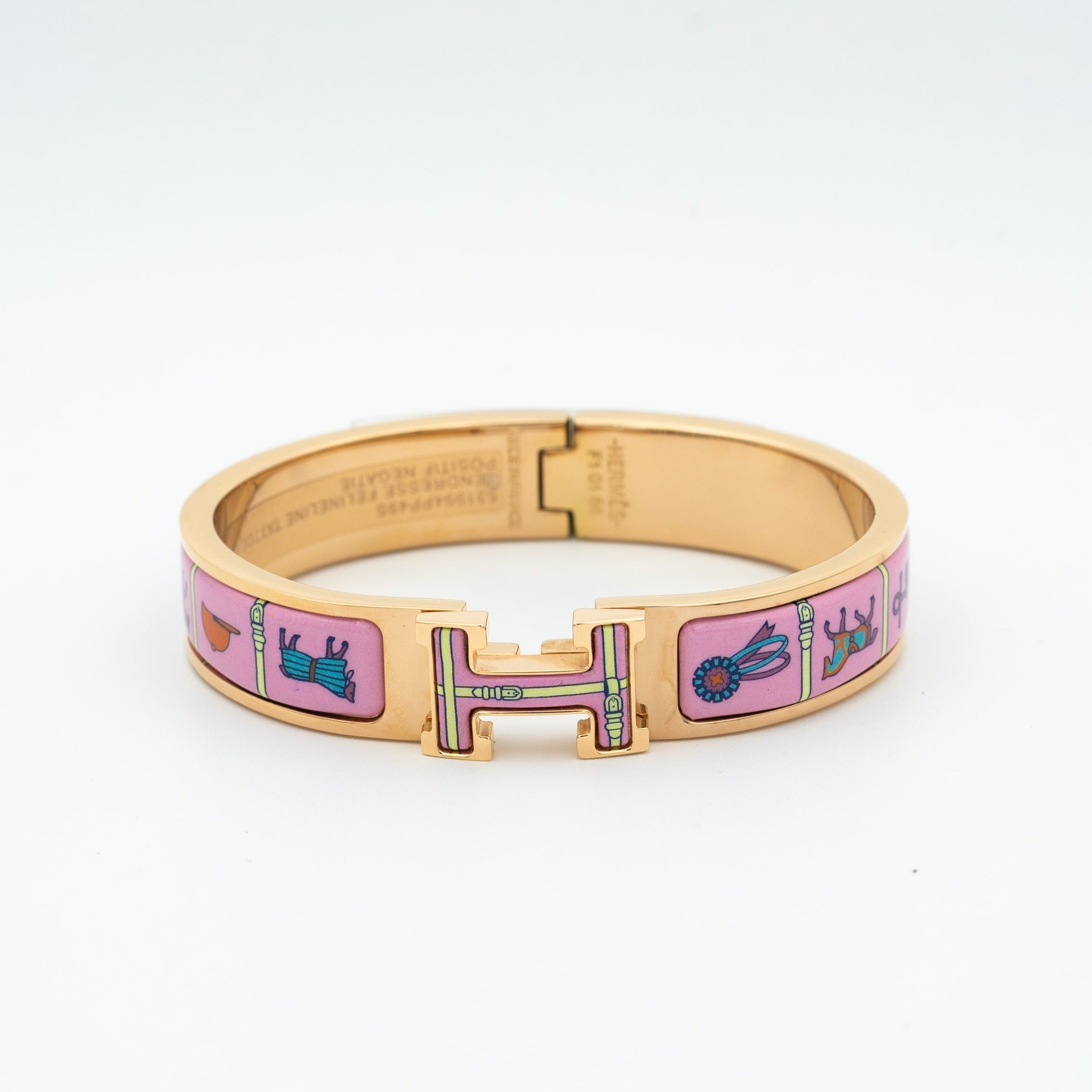 [TENDENCIAS] PULSERA H ORO ROSA CERÁMICA ROSA