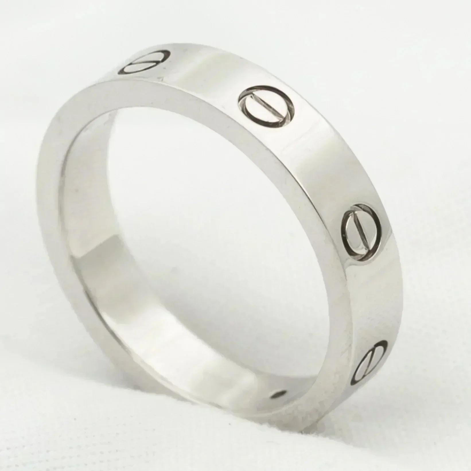 [TRENDS]LOVE RING 4MM 1 DIAMOND SILVER