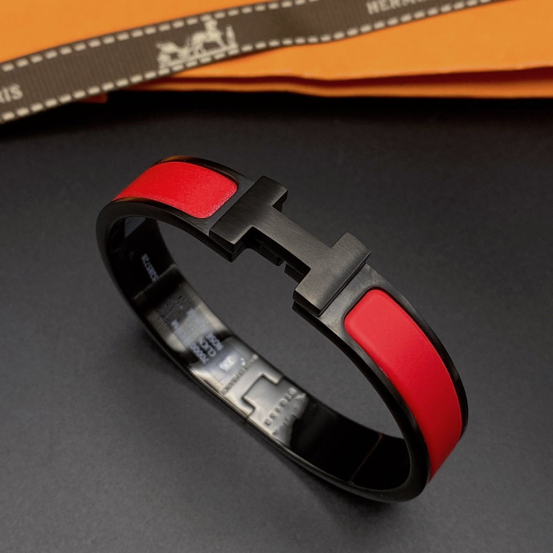 [TENDENCIAS] PULSERA CLIC HM SO BLACK ROJA