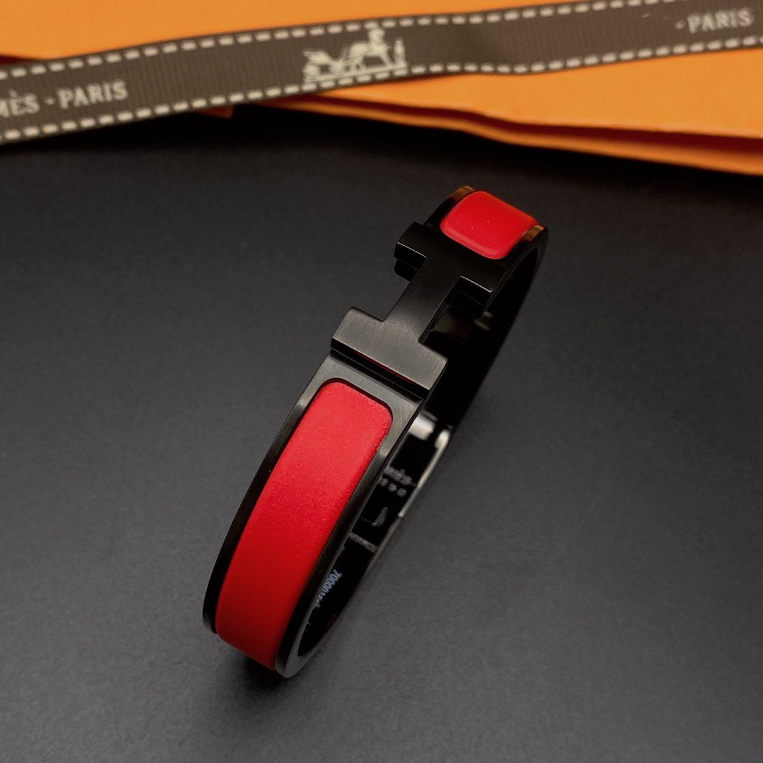 [TENDENCIAS] PULSERA CLIC HM SO BLACK ROJA