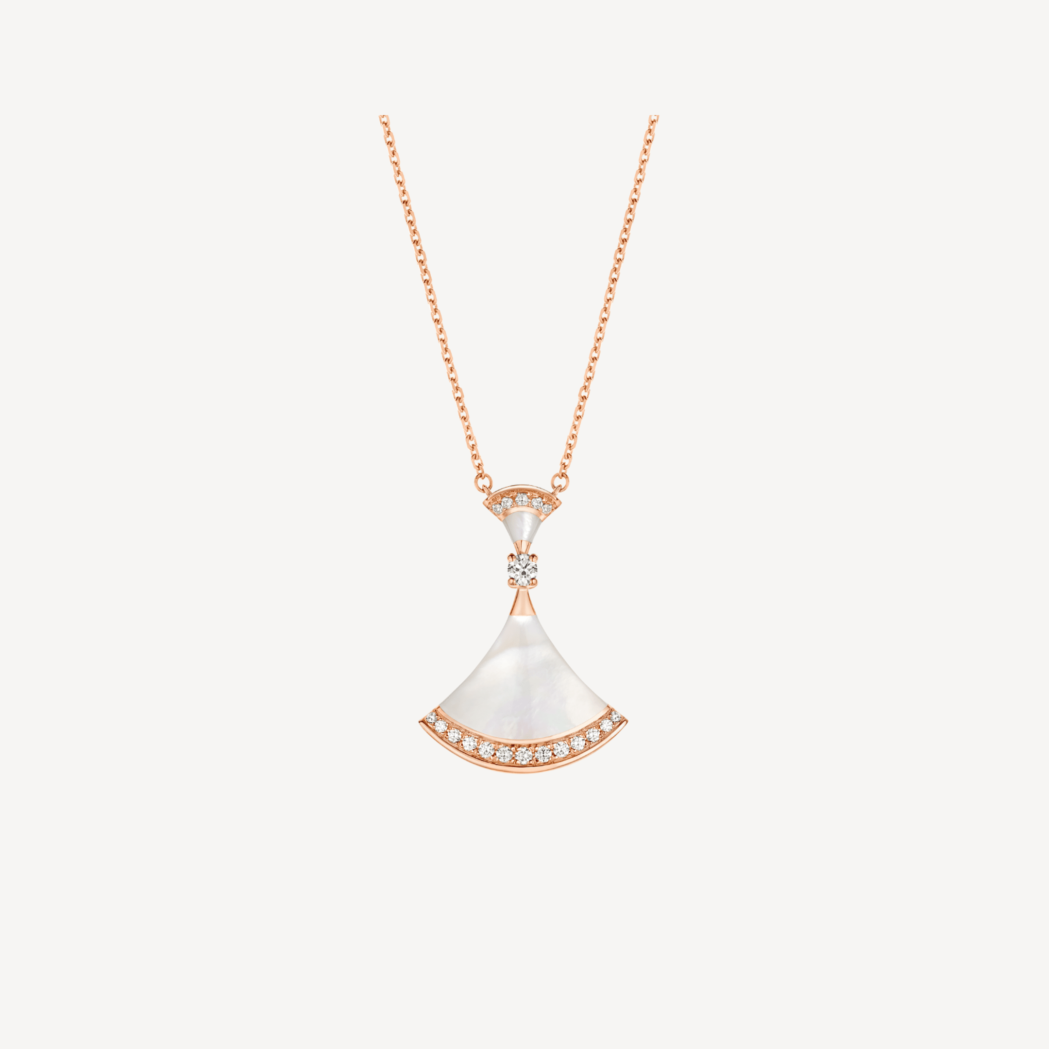 [TRENDS]DREAM NECKLACE MOP PINK GOLD DIAMOND