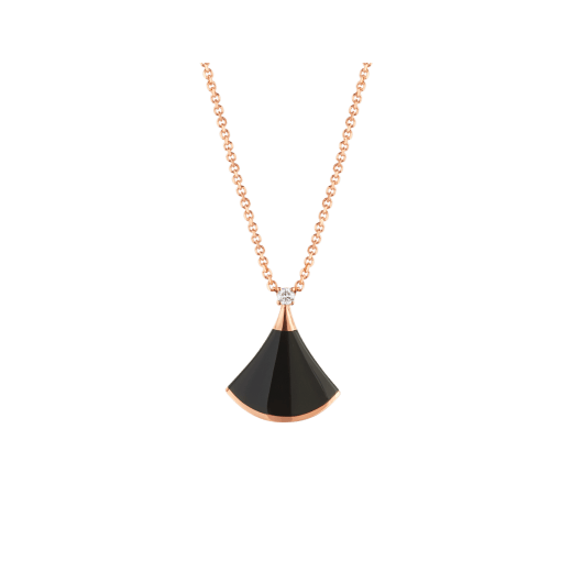 [TRENDS]DREAM NECKLACE ONYX 1 DIAMOND