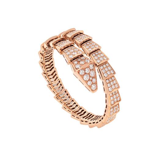 [TENDANCES]BRACELET SERPENTI 8MM OR ROSE DIAMANT