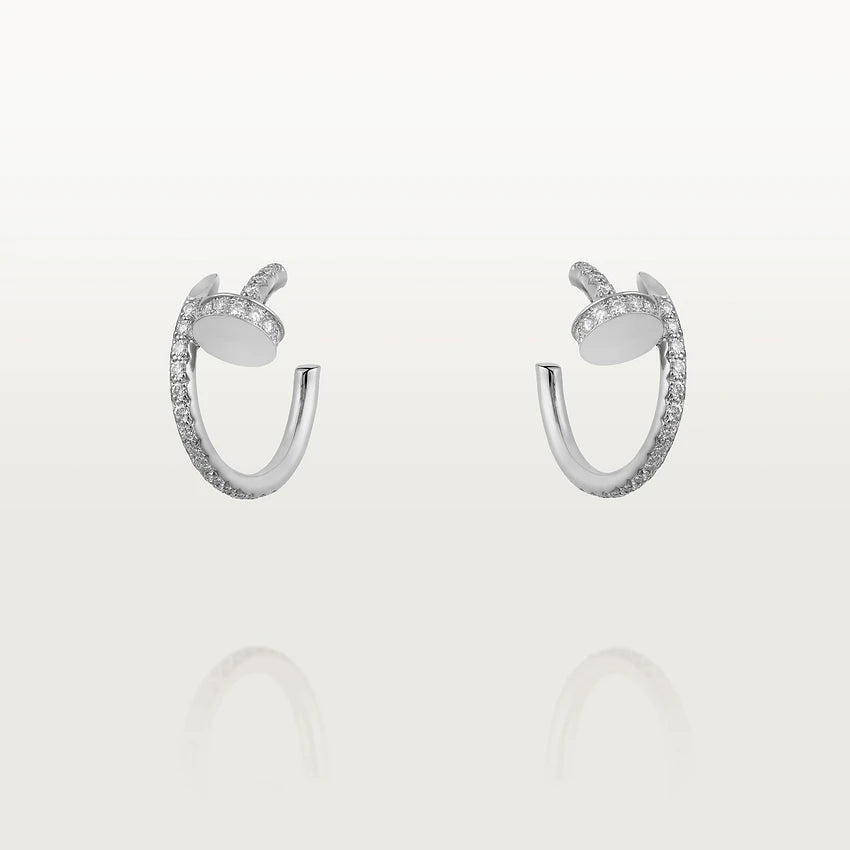 [TENDENCIAS] PENDIENTES JUSTE PLATA 12,75MM DIAMANTE