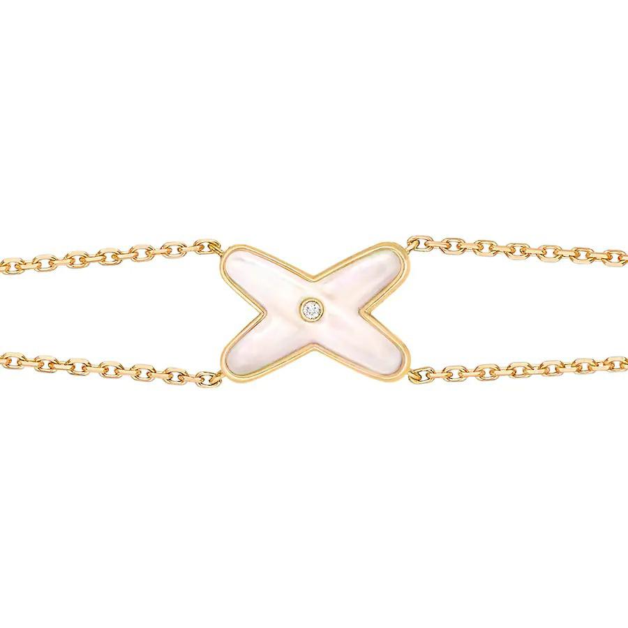 [TENDENCIAS]PULSERA JUEGOS ORO BLANCO MOP 1 DIAMANTE