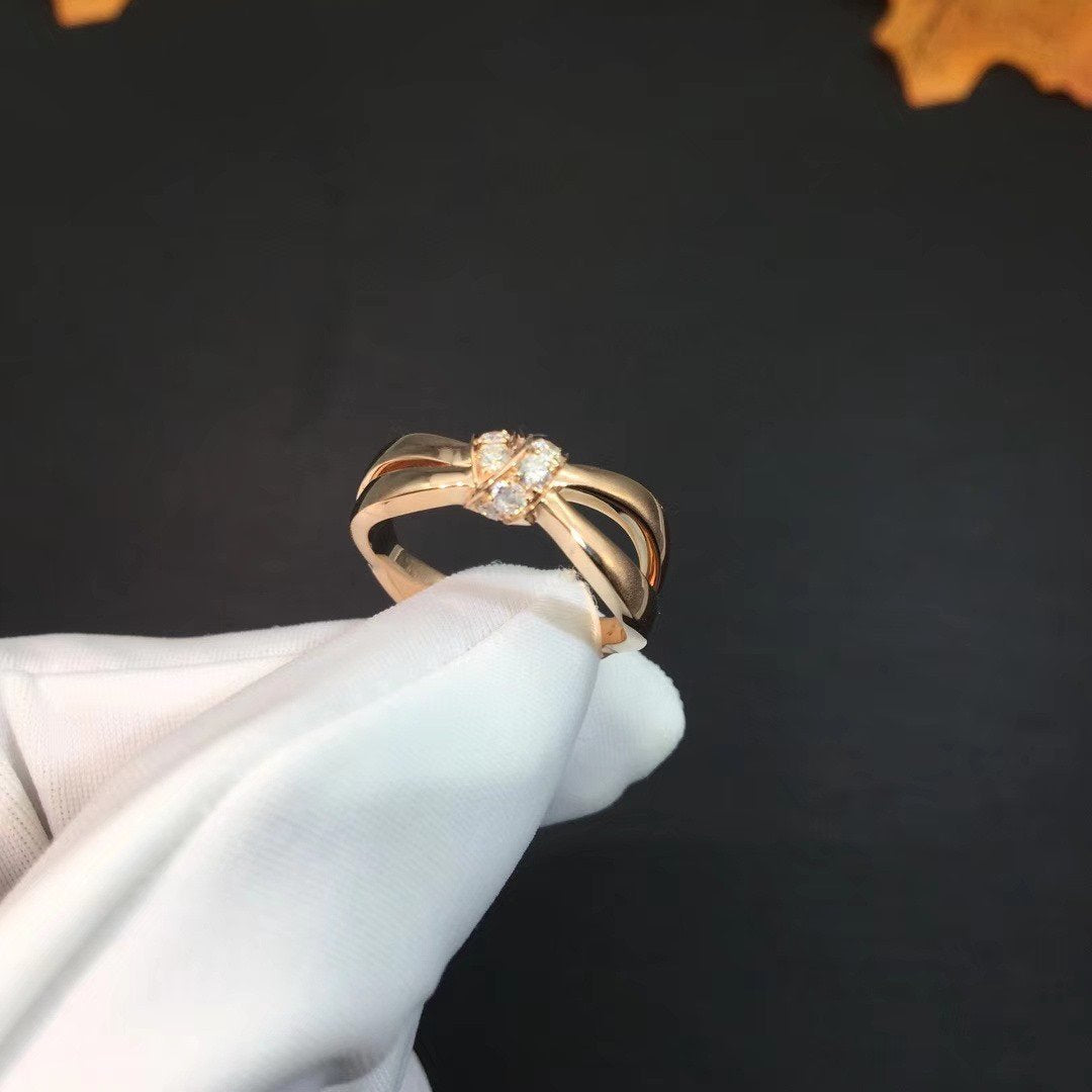 [TRENDS]LIENS RING PINK GOLD DIAMOND