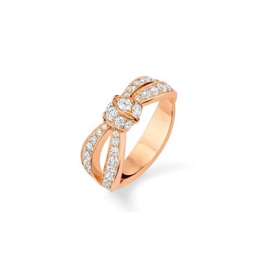 [TENDENCIAS] ANILLO LIENS DE ORO ROSA CON DIAMANTES