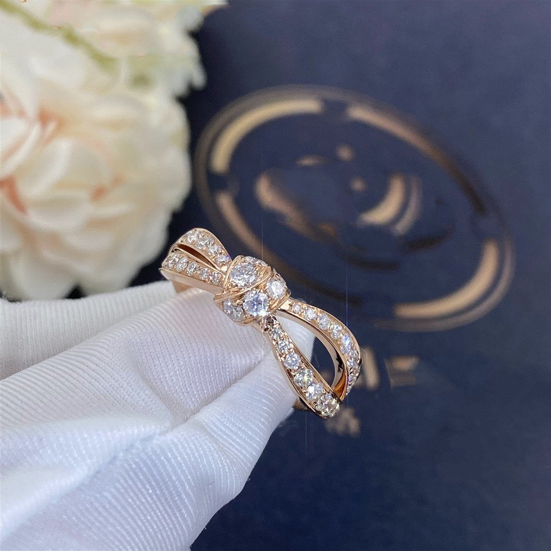 [TENDENCIAS] ANILLO LIENS DE ORO ROSA CON DIAMANTES