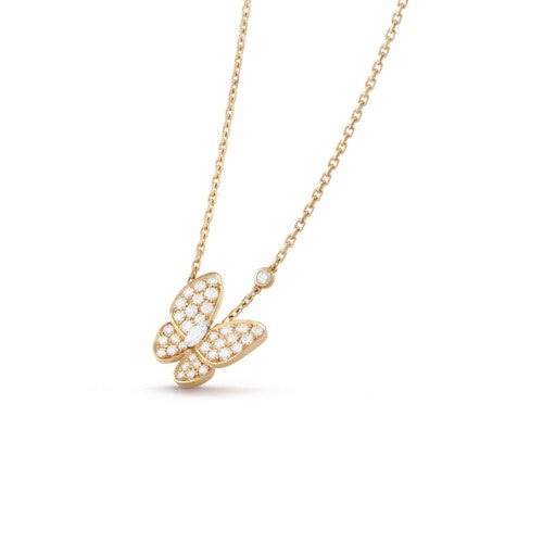 [TENDANCES] COLLIER PAPILLON EN DIAMANT