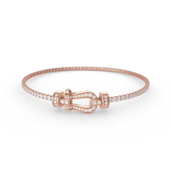 [TRENDS]FORCE  HORSESHOE  DIAMOND TENNIS BRACELET