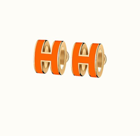 [TENDENCIAS]PENDIENTES MINI POP H NARANJA