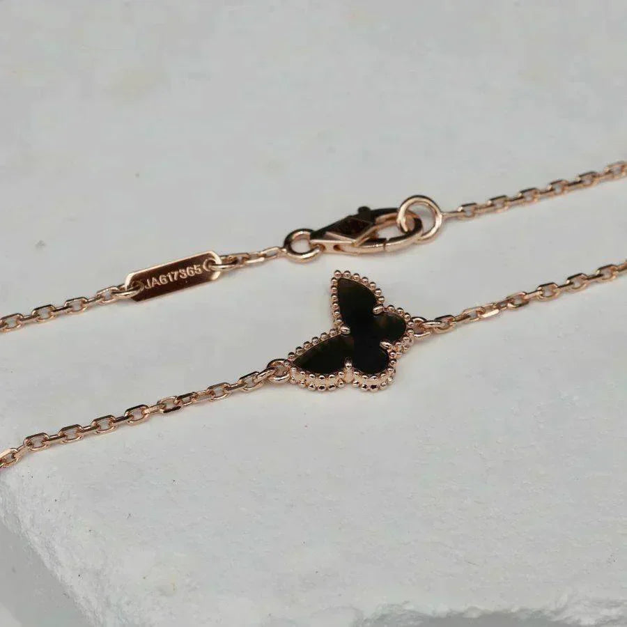 [TRENDS]BUTTERFLY ONYX  BUTTERFLY BRACELET