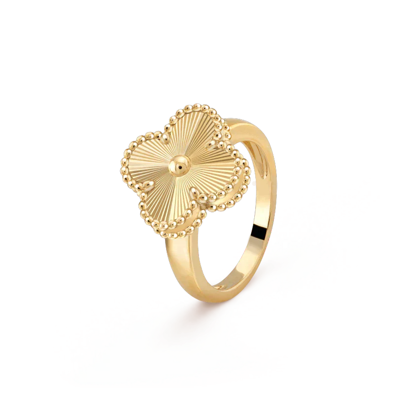 [TENDENCIAS] ANILLO ORO TRÉBOL