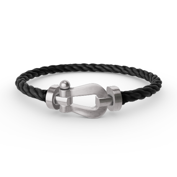 [TENDENCIAS] PULSERA FORCE DE HERRADURA GRANDE SIN DIAMANTES PLATA